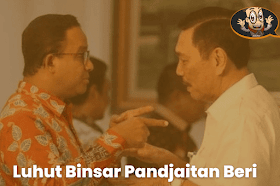 Luhut Binsar Pandjaitan Beri Dukungan CAWAPRES Untuk Anis